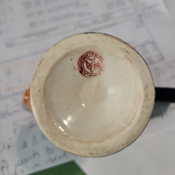 Japanese Art Deco Lusterware 1920s-30s Sugar, Creamer Set - Picture 12 of 13